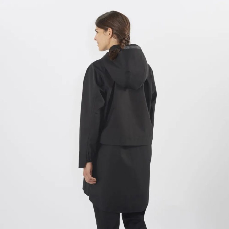 Black Salomon Outlife Wp Commuter Parka W Women's Jackets | PH 83576F